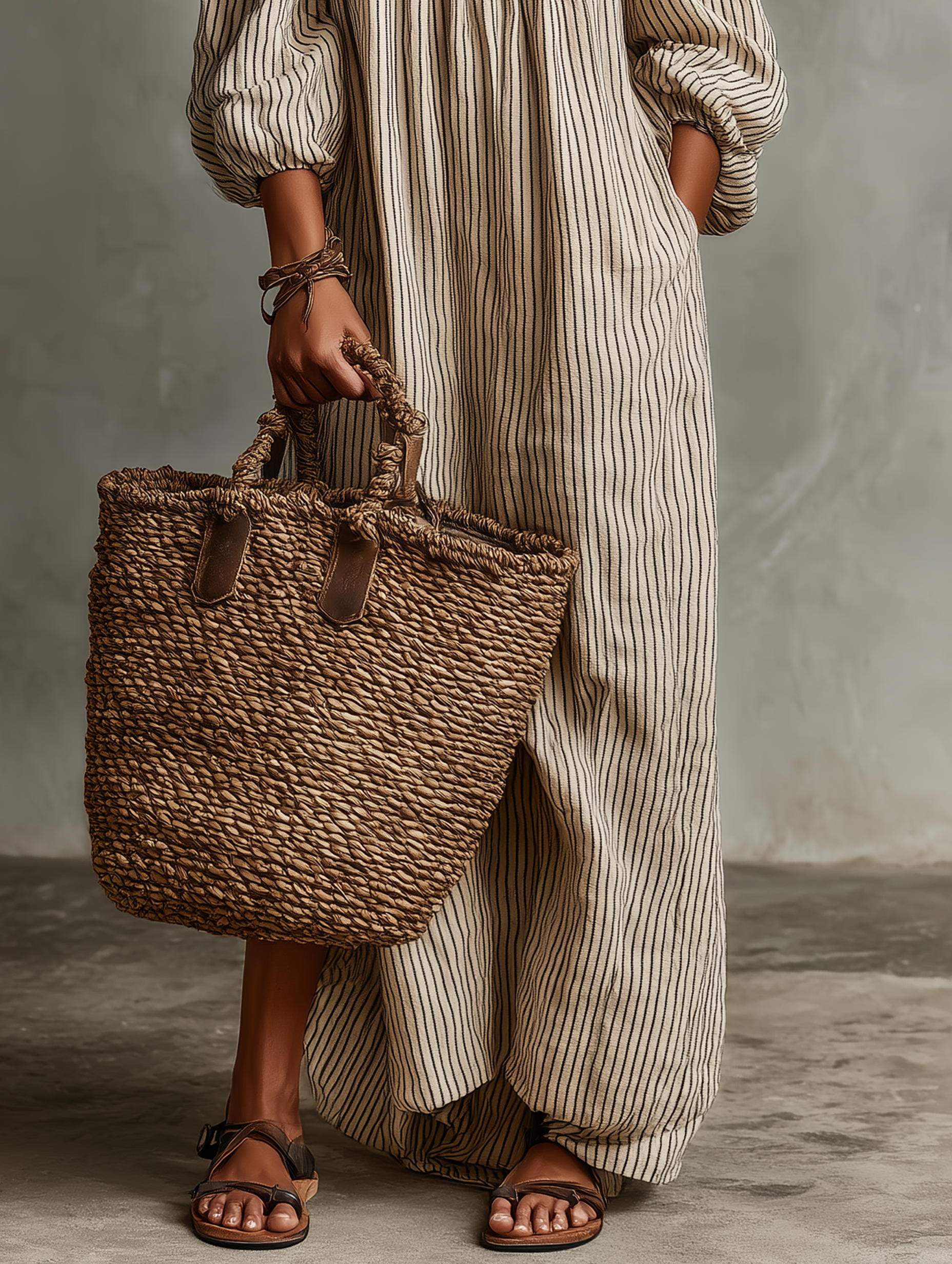 Lunavira - Women’s Off Shoulder Linen Maxi Dress