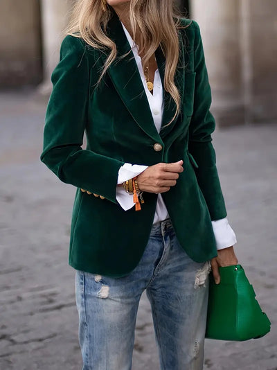 Elegant Velvet Jacket