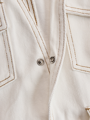 Varelle | Tassel Splice Denim Mini Dress
