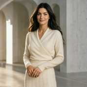 Elara - Women’s Crossover Sweater