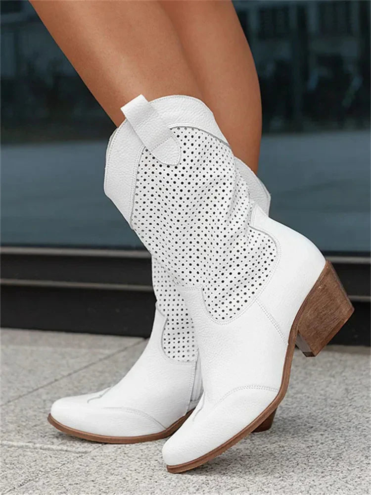 Maison Orsini | Mid-Calf Western Boots