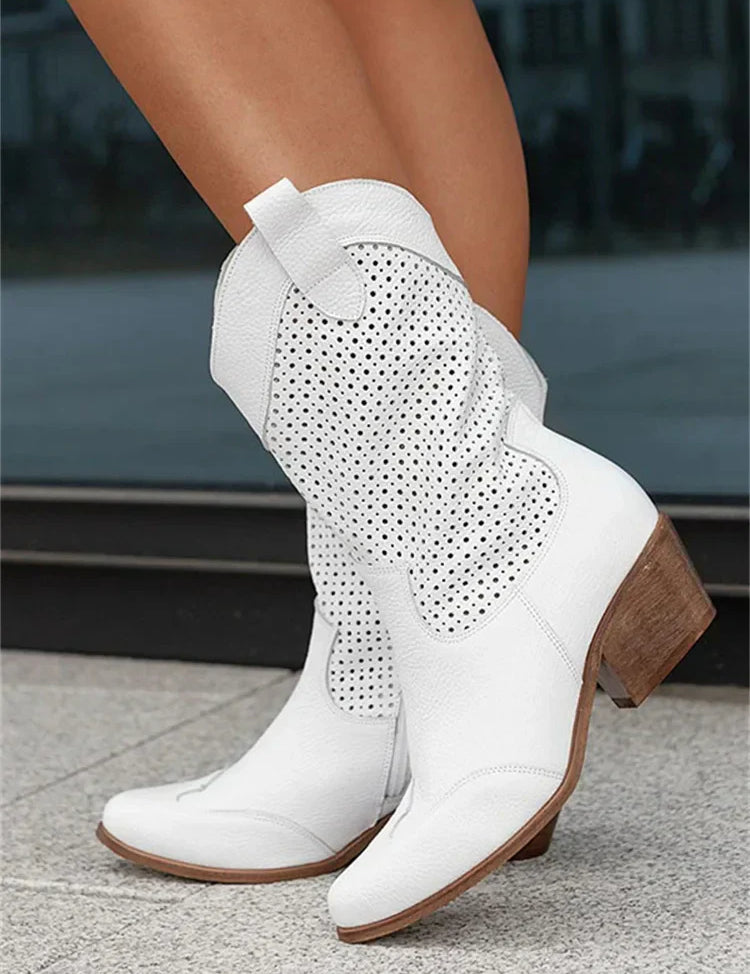 Maison Orsini | Mid-Calf Western Boots