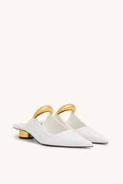Lucille | Women’s Vegan Leather Pointed Toe Mules