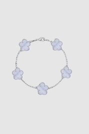 Genevive | Silver Twisted Cuff Bracelet