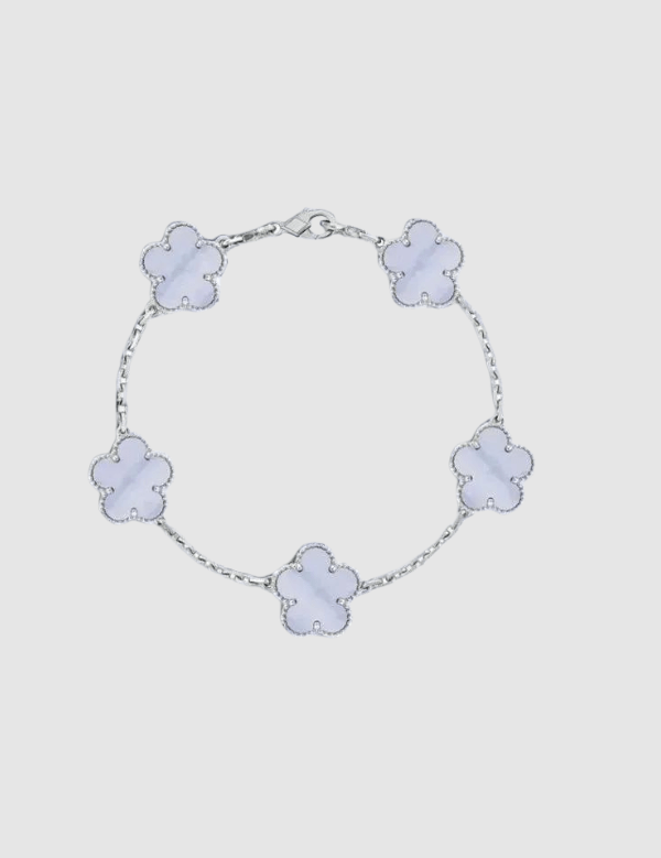 Genevive | Silver Twisted Cuff Bracelet