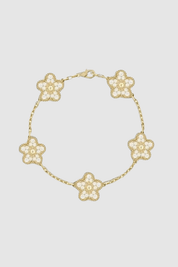 Genevive | Silver Twisted Cuff Bracelet