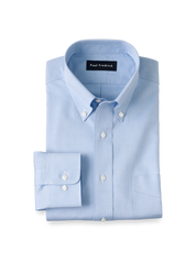 Arden | Men’s Non-Iron Blue Cotton Dress Shirt
