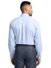 Arden | Men’s Non-Iron Blue Cotton Dress Shirt