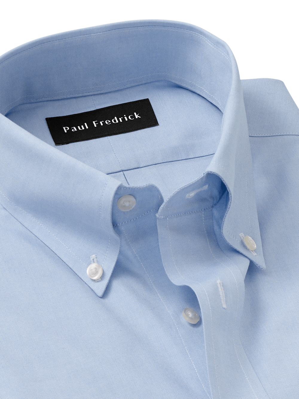 Arden | Men’s Non-Iron Blue Cotton Dress Shirt