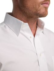 Calder | Men’s Non-Iron White Point Collar Dress Shirt