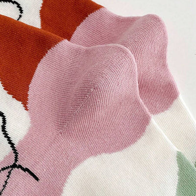 Abstract Casual Socks - 5Pack (Unisex)