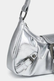 Sage | Women’s Buckle Detail Shoulder Bag
