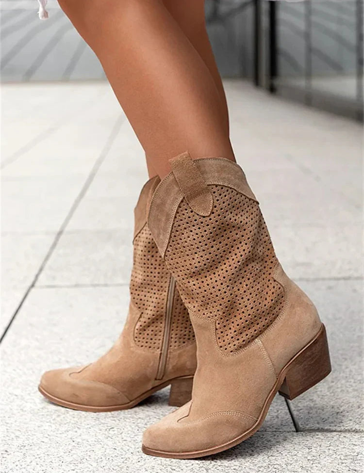 Maison Orsini | Mid-Calf Western Boots