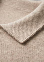 Sandridge | Men’s Extra-Fine Merino Wool Zip Polo Cardigan