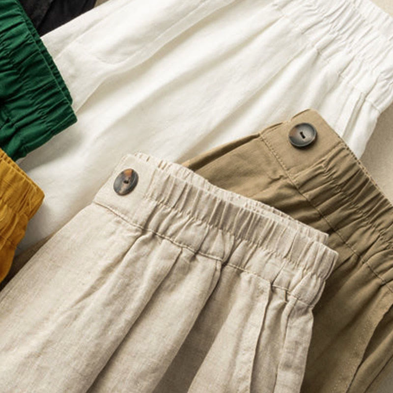 Serelina | Women’s Linen Summer Shorts
