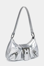 Sage | Women’s Buckle Detail Shoulder Bag