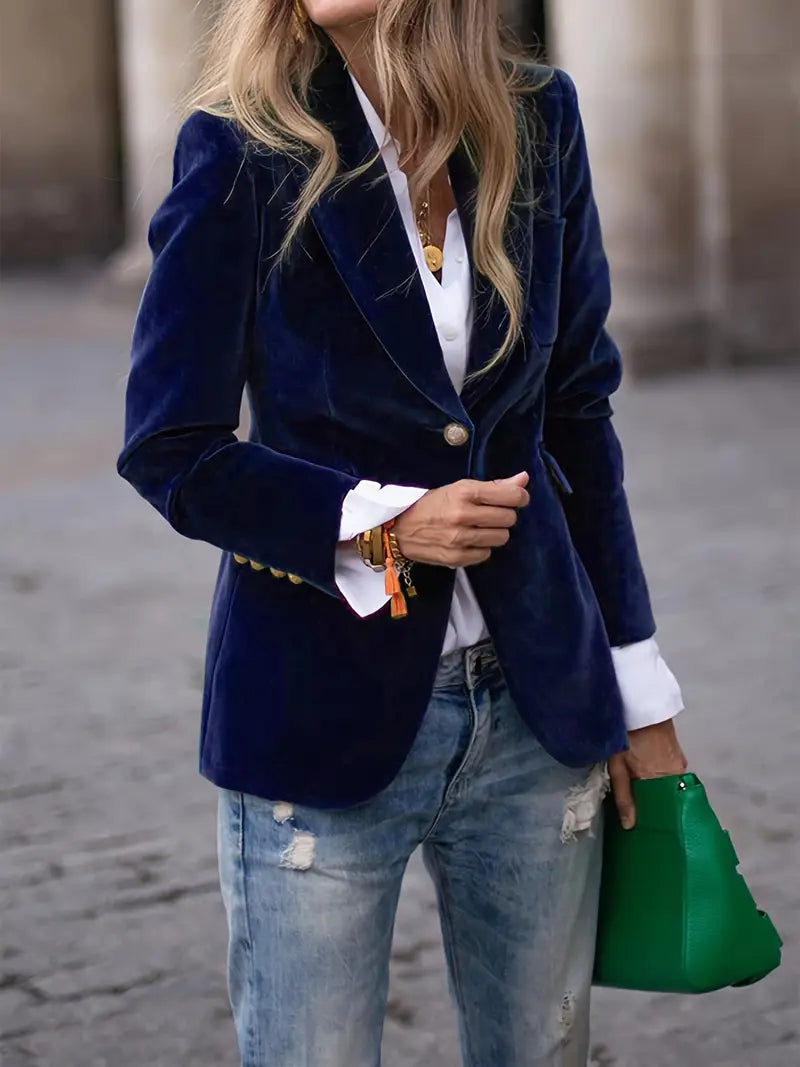 Elegant Velvet Jacket
