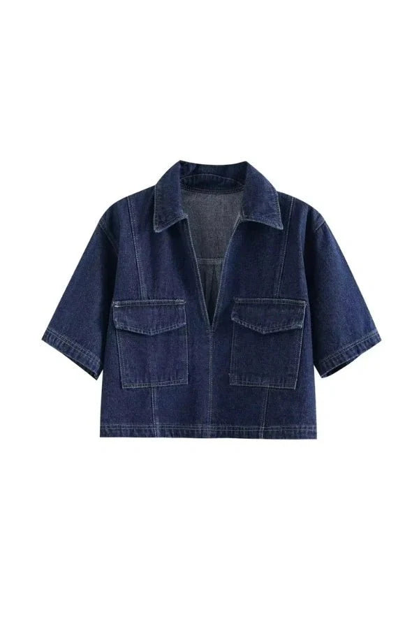 Gretta | Women’s Two-Piece Denim Set