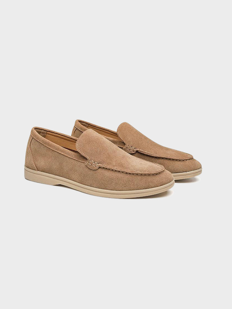 Arvello | Men’s Suede Slip-On Loafers