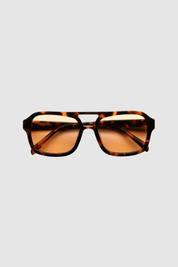 Soleil | Aviator Sunglasses with Brown Lenses