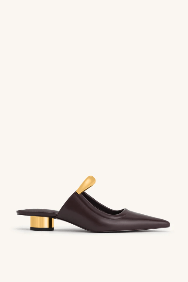 Lucille | Women’s Vegan Leather Pointed Toe Mules