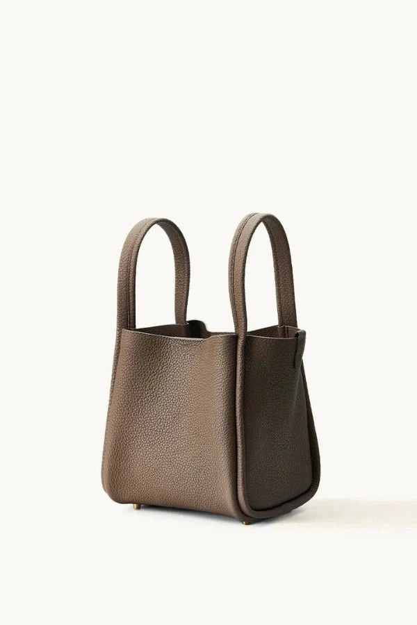 Minnie | Medium Leather Bucket Bag