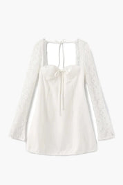 Louise | Women’s Lace Milkmaid Mini Dress