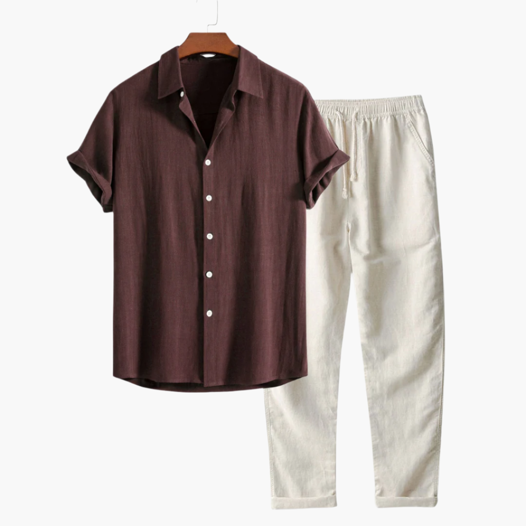 St. Tropez Légende | Men’s Linen Summer Outfit Set