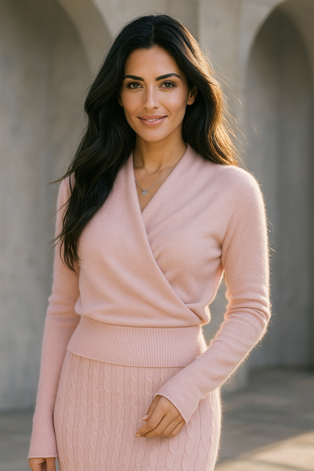 Elara - Women’s Crossover Sweater