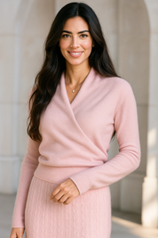 Elara - Women’s Crossover Sweater