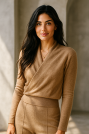 Elara - Women’s Crossover Sweater