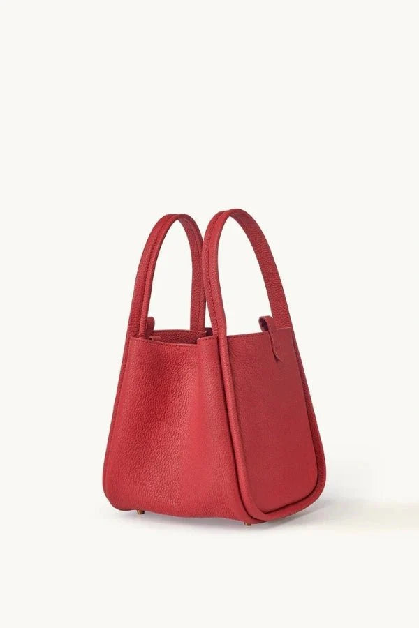 Minnie | Medium Leather Bucket Bag