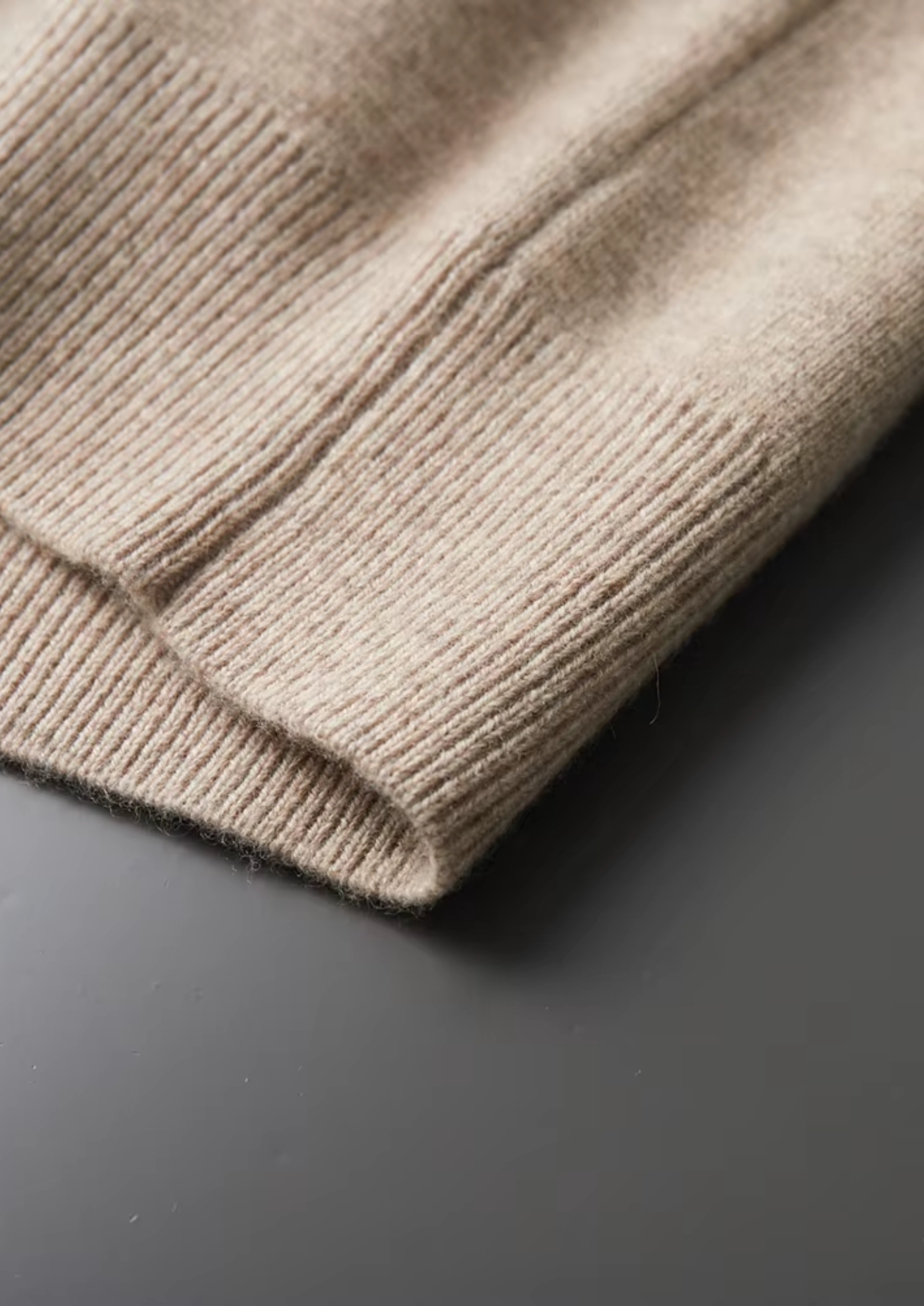 Sandridge | Men’s Extra-Fine Merino Wool Zip Polo Cardigan