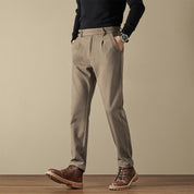 Verona | Men’s Wool Blend Pleated Trousers