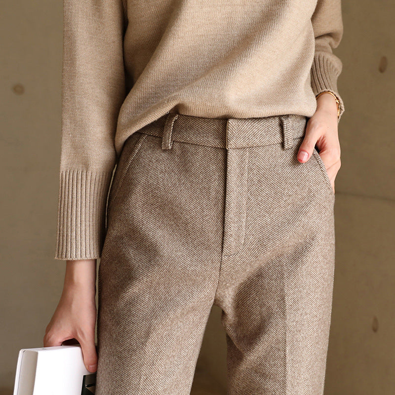 Velori | Wool Tailored Trousers
