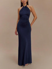 Elynera - Women’s Halter Maxi Dress