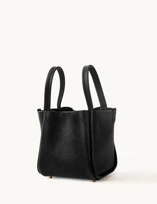 Minnie | Medium Leather Bucket Bag