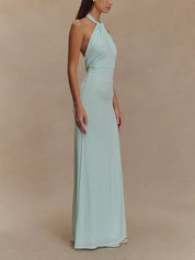 Elynera - Women’s Halter Maxi Dress