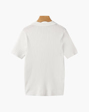 Ravello | Men’s Cotton Blend V-Neck Polo Shirt