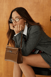 Aria | Flap Tote Bag with Buckle Detail