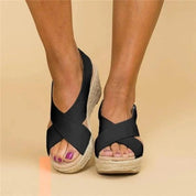 Clarisse | Orthopedic Espadrille Wedge Sandals