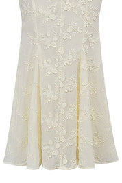 Rosavelle – Embroidered Corset Mermaid Maxi Dress