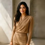 Elara - Women’s Crossover Sweater