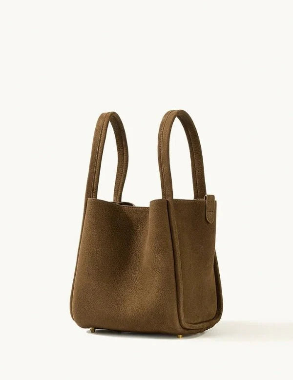 Minnie | Medium Leather Bucket Bag