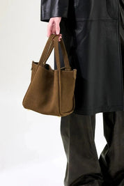 Minnie | Medium Leather Bucket Bag
