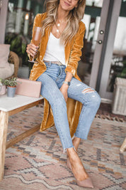 Veloura – Women's Velvet Kimono Coat