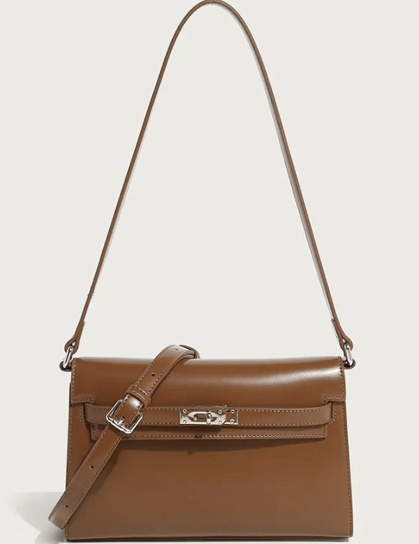 Aria | Flap Tote Bag with Buckle Detail