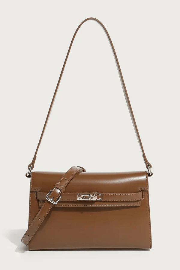 Aria | Flap Tote Bag with Buckle Detail