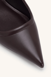 Lucille | Women’s Vegan Leather Pointed Toe Mules