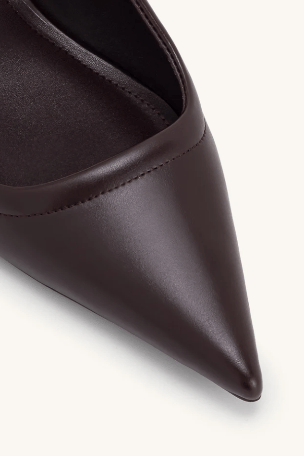 Lucille | Women’s Vegan Leather Pointed Toe Mules